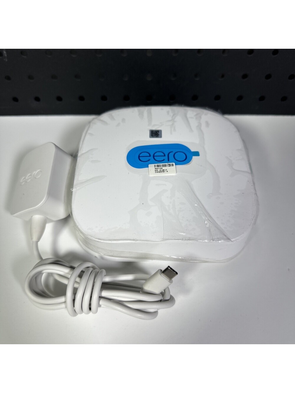Eero Pro 6E S010001 Tri-Band Mesh WiFi 6E Router Factory Reset Tested & Working